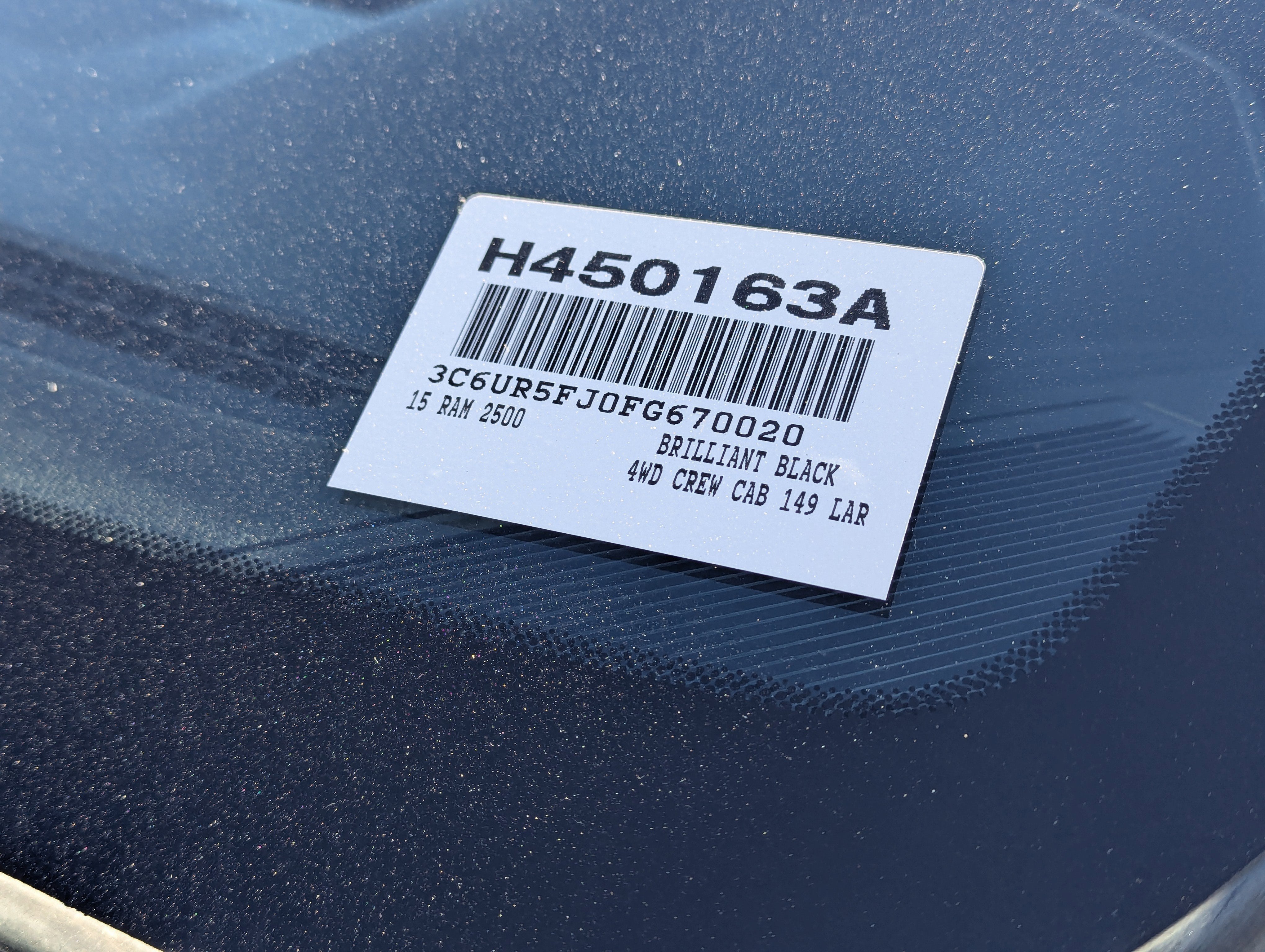 2015 RAM 2500 Laramie